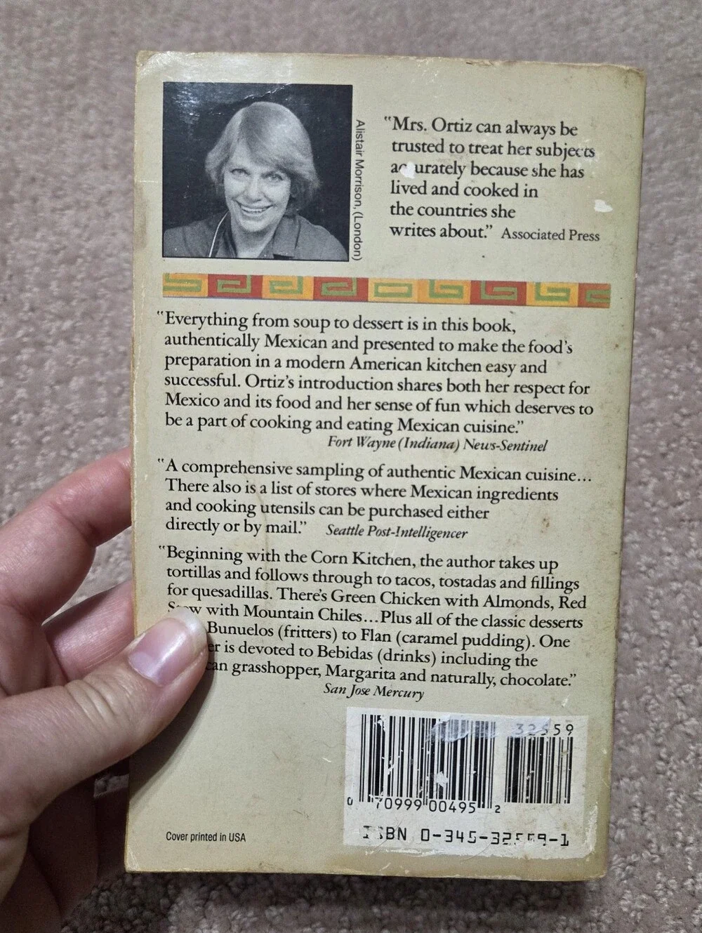 The Complete Book Of‎ Mexican Cooking Elisabeth Ortiz 1985 Cookbook